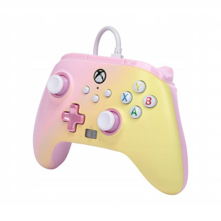 PowerA Xbox Series X|S, Xbox One, PC žičani kontroler (Pink-Lemonade) Xbox Series